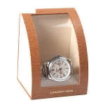 Wholesale custom High quality paper watch box different shape design eva watch case