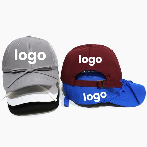 Wholesale Custom Logo Baseball Cap Cute Tie Bow 100% Cotton Waterproof Sports Cap Embroidery Custom Dad Hat New Cap Gorras