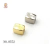 Wholesale customize metal logo beads Jewelry beads accessories