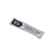 Wholesale Design Printing Brand Own Logo Woven Labels Clothing Custom