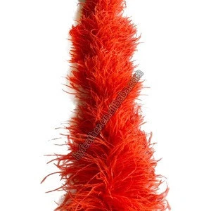 Wholesale Dyed Various Colors 1ply 3ply 4ply 5ply 10Ply 12Ply Cheap Marabou Ostrich Feather Boa Craft Boa Christmas Decoration