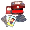 Wholesale Educational Custom Cardboard  Manufacturer printing booklet Flesh Memory card game lid bottom box Board Game