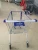 Import wholesale European style metal supermarket shopping trolley cart from China