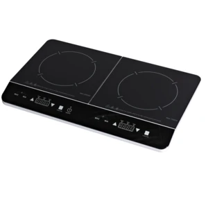 Wholesale Factory Double Hob Bevel Induction Cooker Glass Cooktops Commercial Induction Stove