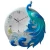 Import Wholesale Factory Price Wall 3D Art Peacock Blue 2017 RELIFE Decor Hot Art Painting Wall Clock Big Clock Wall Decoration from China