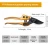 Import wholesale Gardening pruning shears flower branch fruit tree handle garden scissors from China