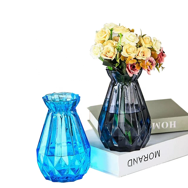 Wholesale Geometrical Glass Terrarium Vase Flower Pot