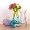 Wholesale High Quality Colors Glass Flower Bottle Nordic Glass Flower Vase