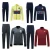 Import Wholesale High Quality Custom Gym Long Sleeve football teams two piece set tracksuit for men kids from China