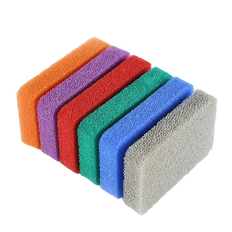 Wholesale High-temperature Silicone Foam Cleaning Sponge Soft Silicone Rubber