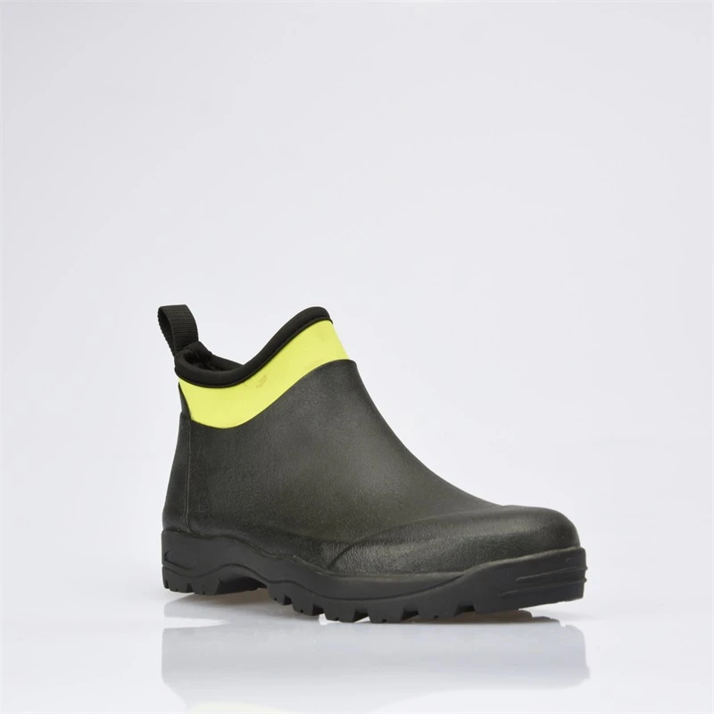 Wholesale  Hot Selling New Design Waterproof Customized Neoprene Rubber Ankle men Rain Boots