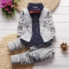 Wholesale hot selling Spring Autumn New British style baby boy suits casual baby clothing sets
