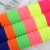 Import Wholesale Lady Girls Personalized Natural Candy Solid Color Nylon Ponytail Holder Hair Ties from China
