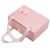 Import Wholesale Luxury light Foldable pink color bow tie drawer packaging box for bra/underwear/dress from China