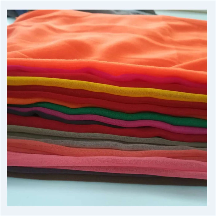 Wholesale Muslim Hijab Polyester Voile Fabric