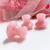 Import Wholesale natural stone handheld jade roller rose quartz mushroom for face slimming from China