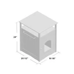 wholesale Portable Indoor Wooden Cat Dog Kennel Pet House