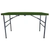 Wholesale Price of 4FT Portable HDPE Plastic Dining Folding Table