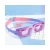 Import Wholesale price waterproof silicone kids swimming goggle with adjustable goggle belt from China