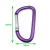 Import Wholesale promotional hiking accessories large aluminium carabiner snap hook from China