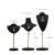 Import Wholesale Women Retractable Necklace Display Stand Necklace Shelf Model Leather Jewelry Display Props from China
