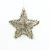Import wholesales custom metal crafts wire heart/star shape 3D hanging ornaments for christmas tree decorations from China