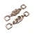 Import wholesales Zinc Alloy Chain For Shoe Accessory women sandal buckle belt decoration ladies sandals fashions buckle from China
