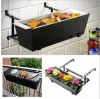 With a Chrome plated grill mesh and enemal pan Balcony Barbecue Grill  Suitable for Balcony Barbecue