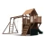 Import Wooden Playhouse Climbing Frame Children Outdoor from China
