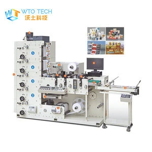 WPL-320 rotary flexographic label printing machine wto brand