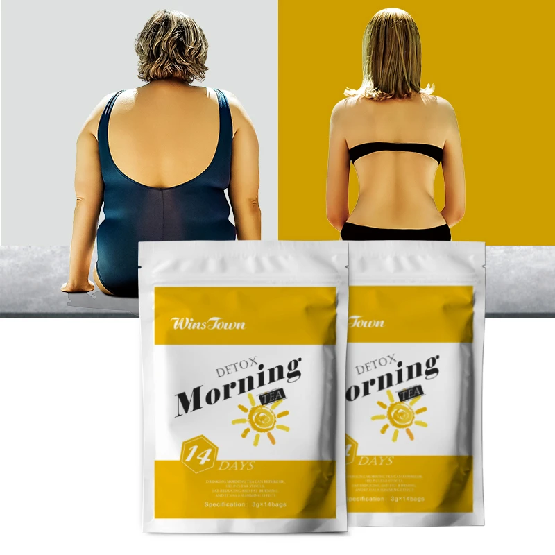 WT10 Slimming Tea weight loss 14 day detox Morning Tea private label skinny detox tea flat tummy