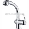 X8238K1 Brass Material Chrome Plated Deck Mounted of Pull Out Kitchen Faucet