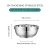 Import XINCHU 201 Heat Insulated Stainless Steel Soup Rice Unbreakable And Dishwasher Safe Salad soup Bowl from China