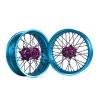Your Custom Color Supermoto Motorcycle Wheel Sets 17 inch
