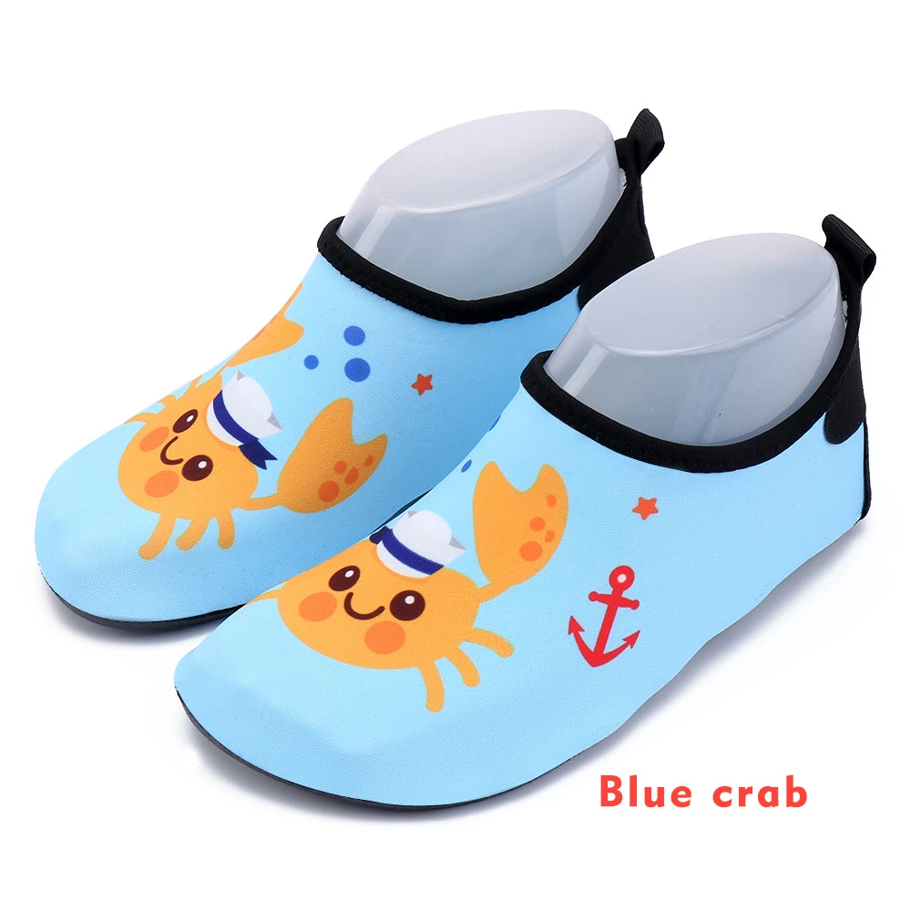 Zale 2019 Lighted Customized Children Barefoot Sport Aqua Swimming kids Beach Water Shoes