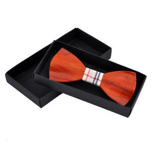 ZOGIFT Wholesale Decorative For Mens Suit Fashionable Wooden Bow Ties