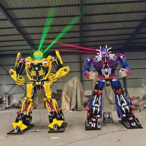 Top Large Metal Transformers Sculpture Statue Supports Customization