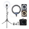 18 Inch Dimmable LED Circle Makeup Selfie Ring Light with Tripod Stand