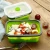 Import silicone folding food container collapsible lunch box from China