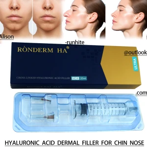 CE, Sculpting Nose and Chin, Safe, Long-Lasting, Hyaluronic Acid Dermal Filler.