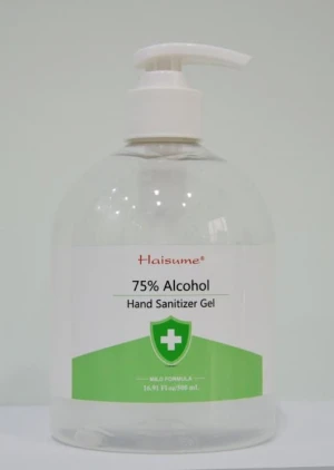 500mL 75% Ethanol Alcohol Hand Sanitizer For Cleaning And Hygiene Antibacterial Disinfectant Gel