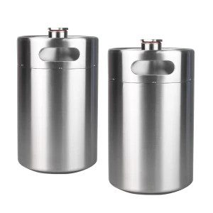 4L 128oz 1 gallon Portable Stainless Steel Double Wall Vacuum Insulated  Mini Keg
