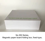 Magnetic folding box