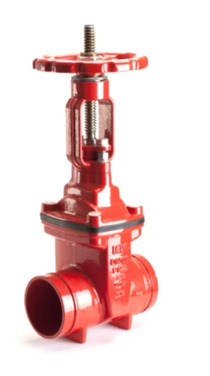 RESILIENT SEATED OS&Y GATE VALVE-GROOVED END