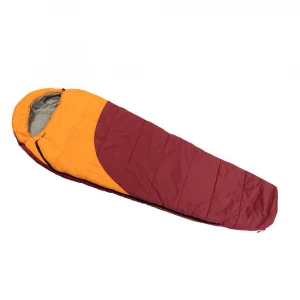 silk-like filling compact mountain mummy winter lightweight waterproof camping sleeping bag
