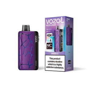 Buy Vozol Neon 45k Grape Ice Flavors Disposable Vape - E-liquid 20ml 4 Ice  Modes Rechargeable Lääne-viru County from VEG26 Vape Technology Co., Ltd,  France