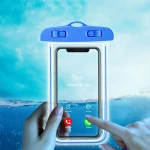 Summer swimming PVC mobile phone waterproof bag with touch screen swimming special rafting sealed mobile phone waterproof case for diving