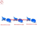 Electro-Coated Corneal Eye Shield Set (S, M, XL) – Laser Eye Protector 6pcs for Ophthalmic & Plastic Surgery