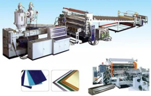 Multi-layer co-extrusion sheet production line