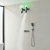 Modern Bathroom Shower Set Handheld and Overhead Shower System OEM Factory Supplier